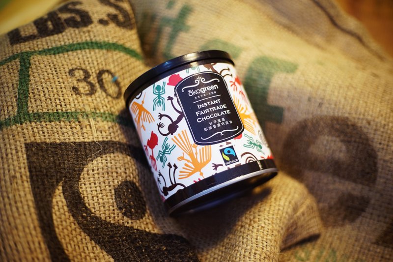 即溶公平贸易香浓巧克力 - 巧克力 - 新鲜食材 咖啡色