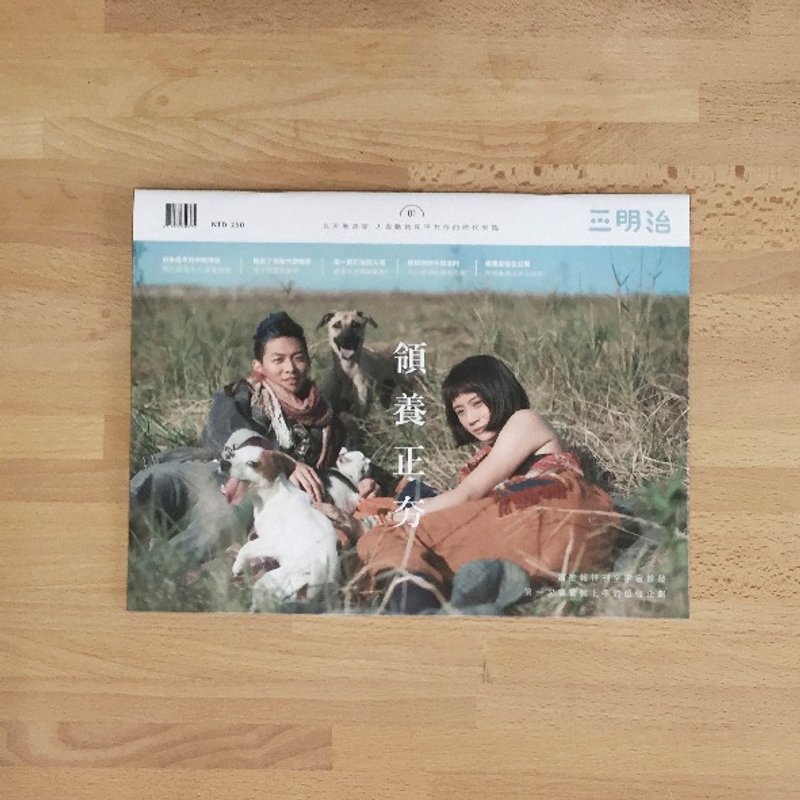 《窝特刊》三明治—领养正夯 - 刊物/书籍 - 纸 蓝色