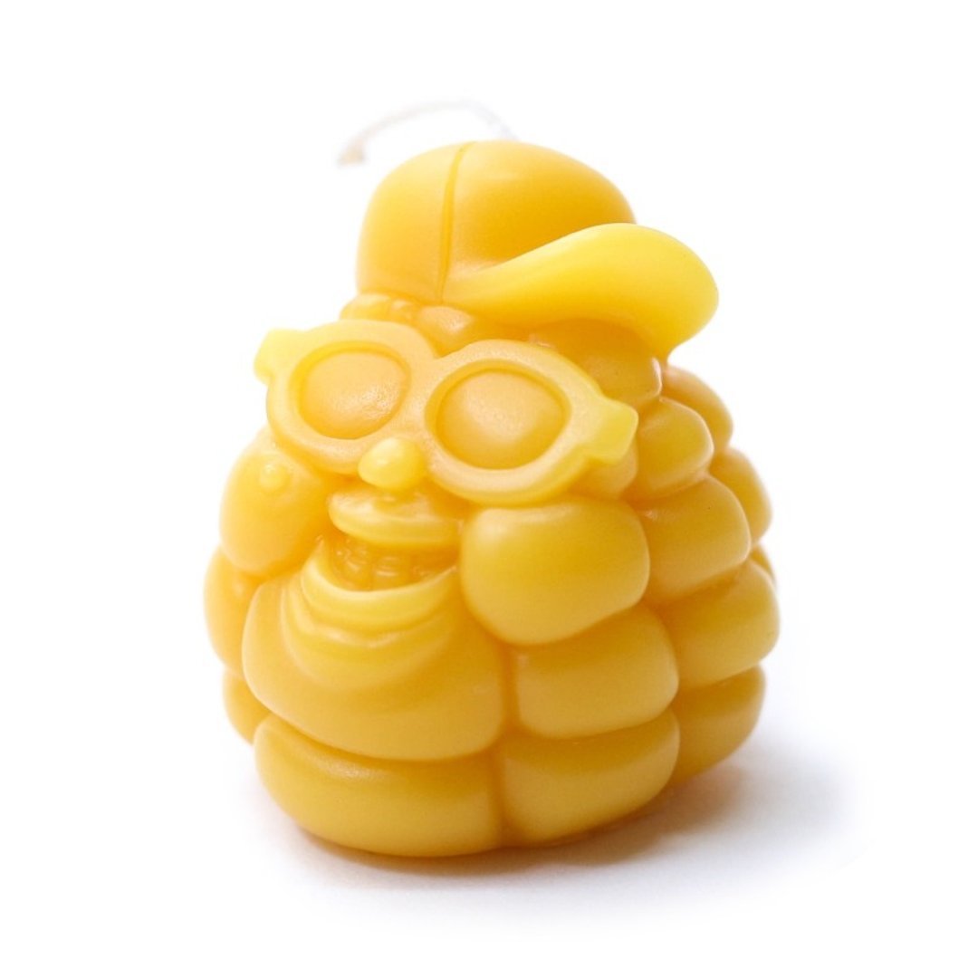 I Got Brain - Pop Fatty Candle 香氛造型蜡烛 - 蜡烛/烛台 - 蜡 黄色