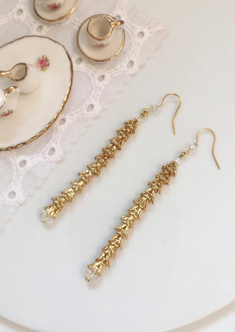 101（耳环） - 项链 - 其他金属 金色