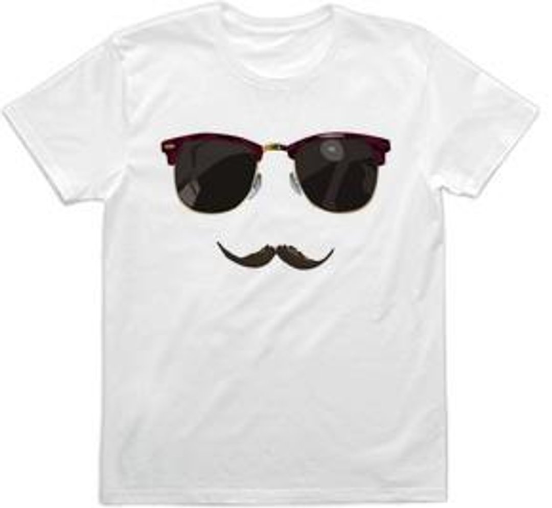 sunglasses (T-shirt 4.0oz) - 男装上衣/T 恤 - 其他材质 白色