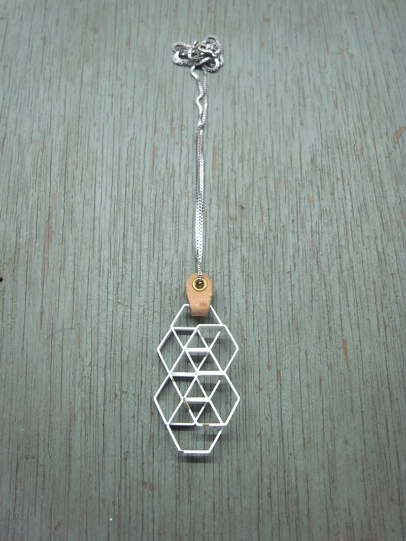 《*20/20》六角空间 hexagon extensity---长项炼#W04 - 项链 - 其他金属 