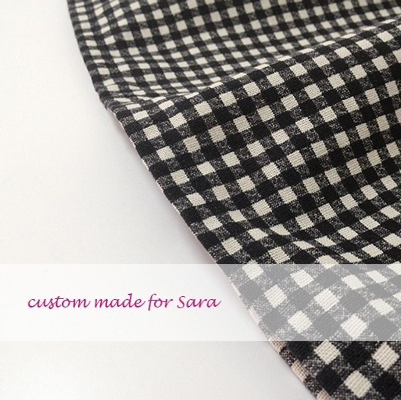 给“Sara ”的特别订制 - 裙子 - 其他材质 黑色