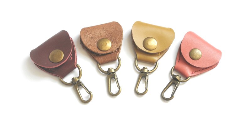 真皮结他拨片/弹片套 结他pick case - 吉他/乐器 - 其他材质 多色