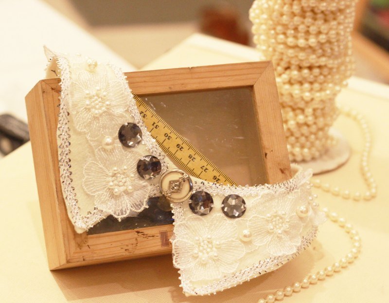 华丽感假领片 项炼 - 其他 - 其他材质 白色