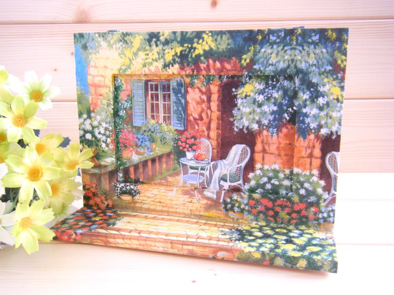 出去走走-相框/海洋/薰衣草园/庭园 - 画框/相框 - 木头 多色