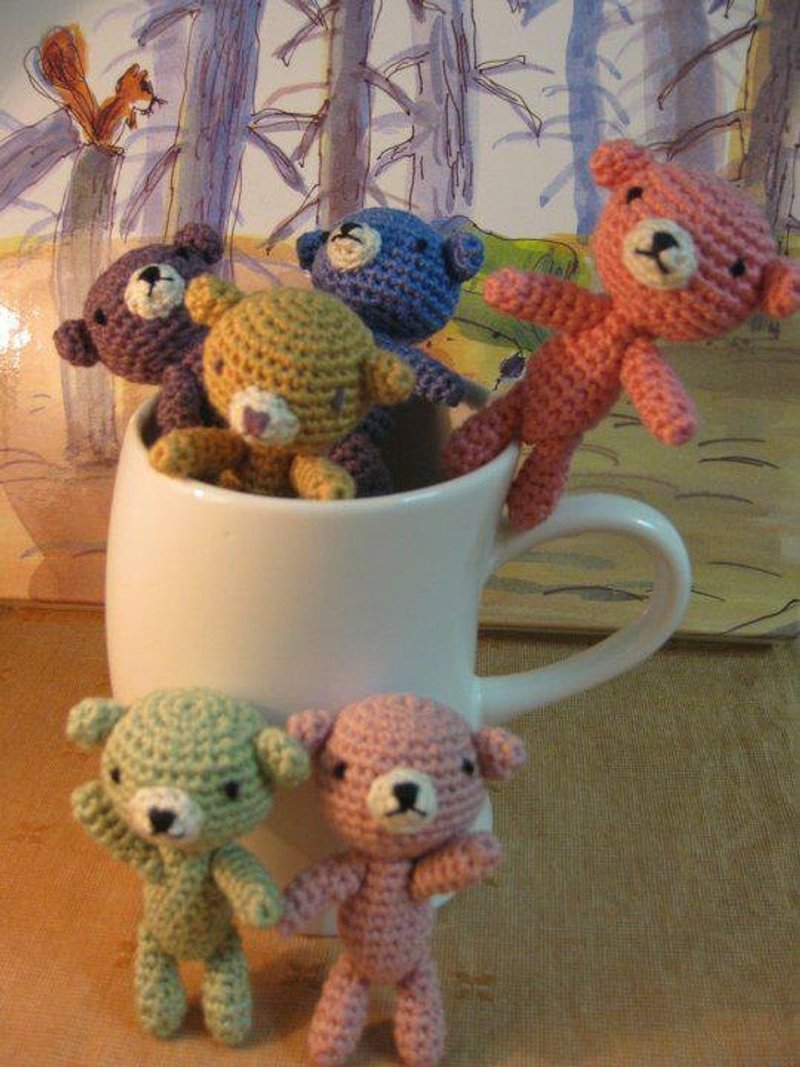 暖暖手作   缤纷熊 - 玩偶/公仔 - 其他材质 