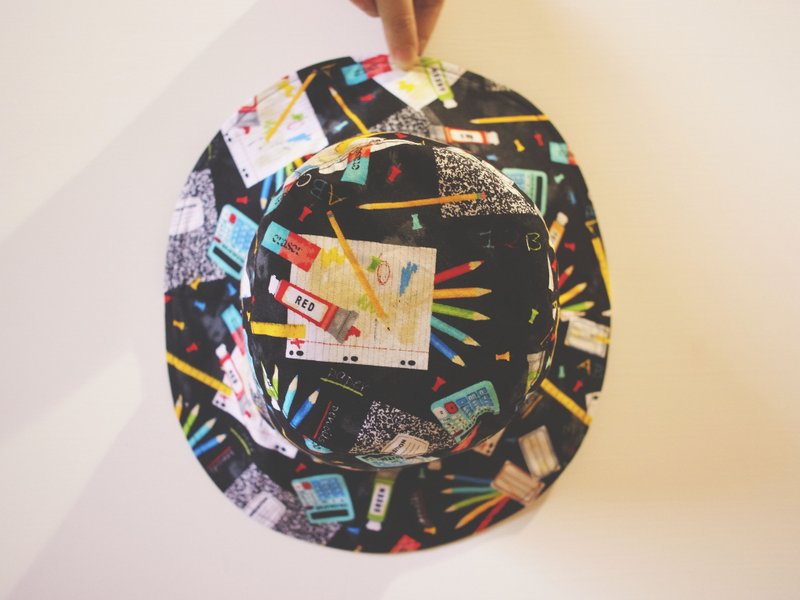 A MERRY HEART♥文青文具组 - 帽子 - 其他材质 黑色