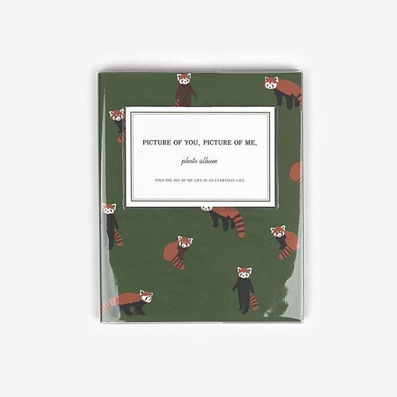 Dailylike 午后时光自黏相本-12 红熊猫,E2D36496 - 相簿/相册 - 塑料 绿色