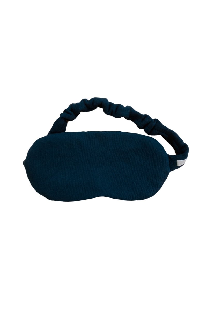 地球旅人 有机棉眼罩｜安静夜里 - 其他 - 棉．麻 蓝色