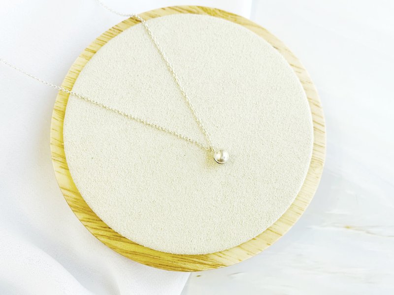 925纯银铃铛项链-铃-情人节 礼物 纯银 手工 特别 情人节 七夕 - 项链 - 纯银 银色