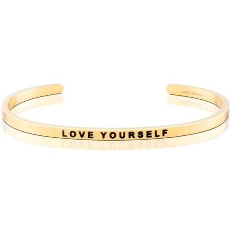 Mantraband- LOVE YOURSELF 珍爱自我 - 手链/手环 - 其他金属 多色