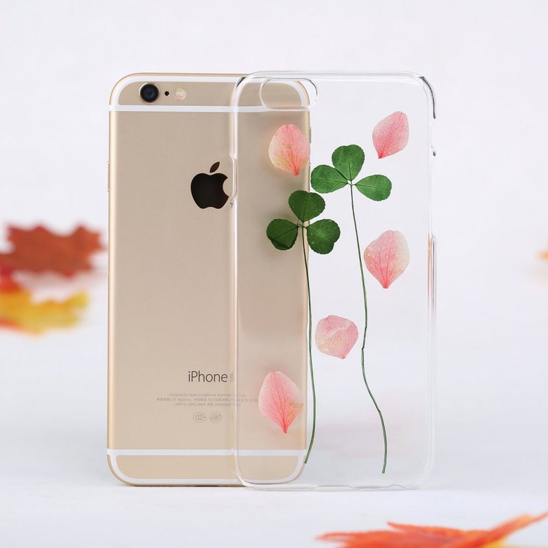 Clear iPhone 6s Case 手工制作 押花 iPhone手机保护套 Samsung手机保护壳 Clear iPhone Case Samsung Case - 手机壳/手机套 - 植物．花 多色