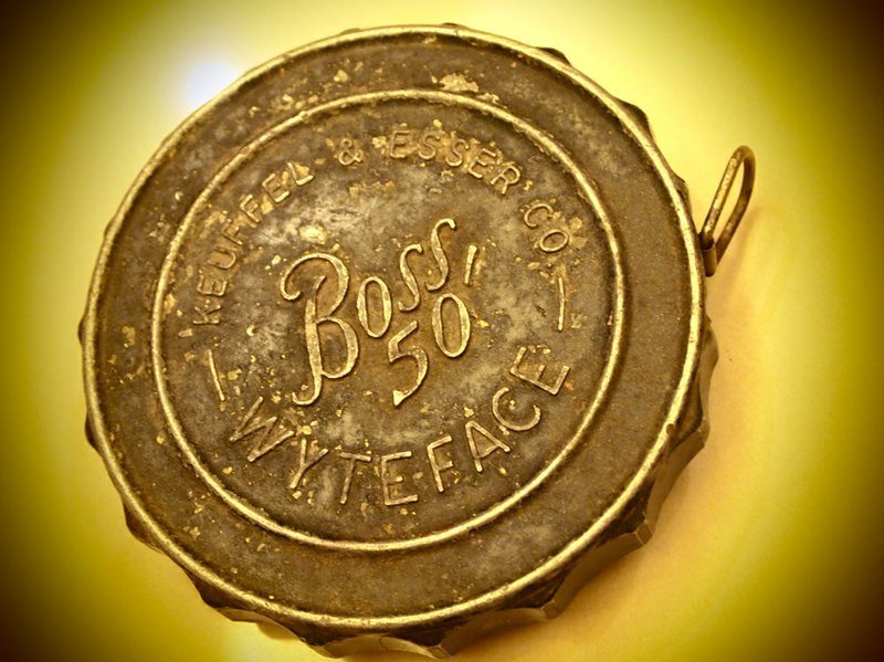 Boss 50' Measuring Tape美国古董大型手动卷尺 - 其他 - 其他材质 黑色