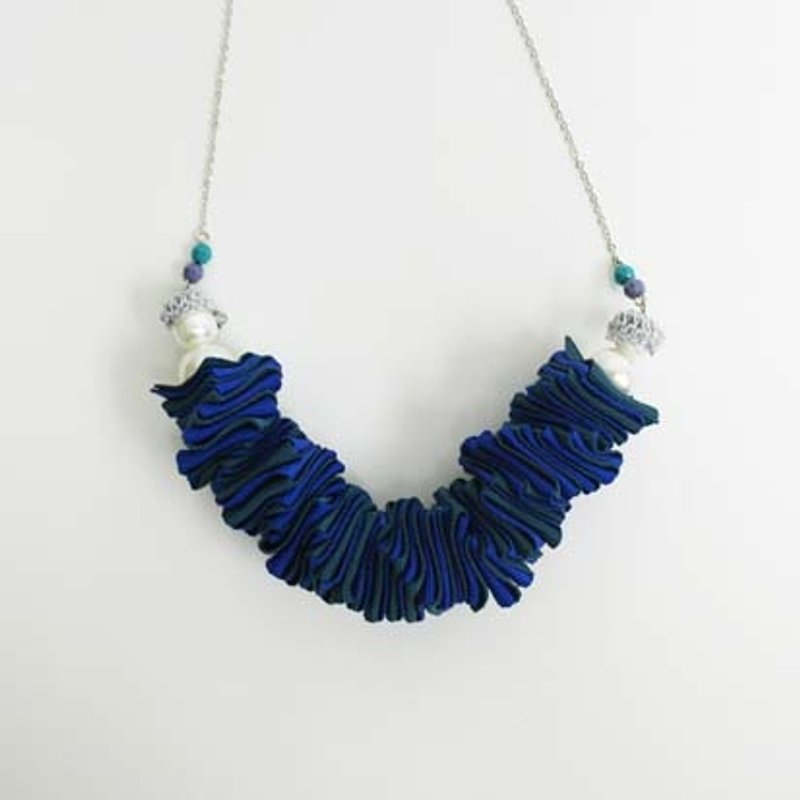 kkk.kaleidoscope － 旋转 ／Gyrated － 颈錬饰物 - 项链 - 其他材质 蓝色