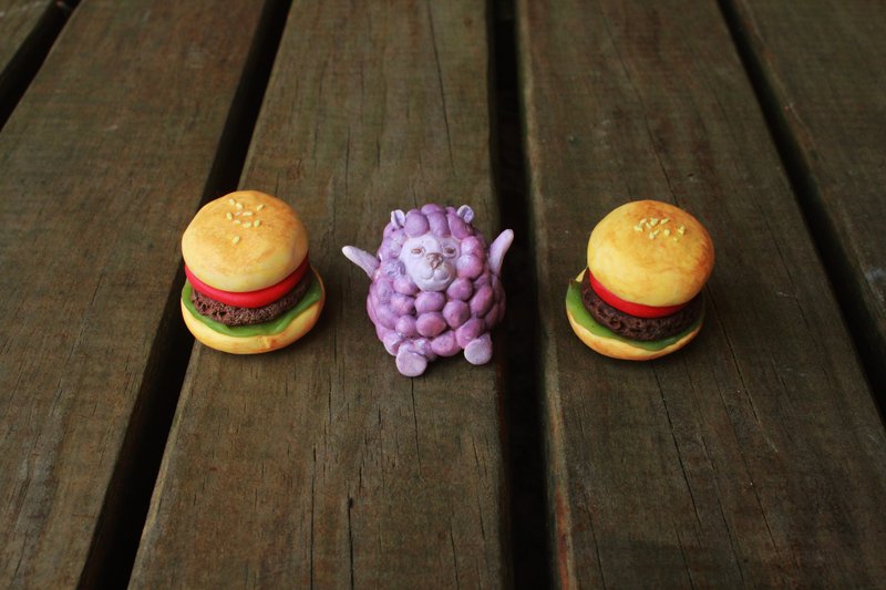 【Moses's warehouse】摆饰 具有疗愈效果的葡萄羊 - 摆饰 - 其他材质 紫色