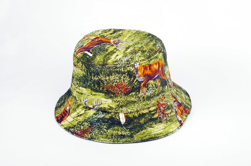 森林麋鹿 渔夫帽 【限量】 - 帽子 - 其他材质 绿色