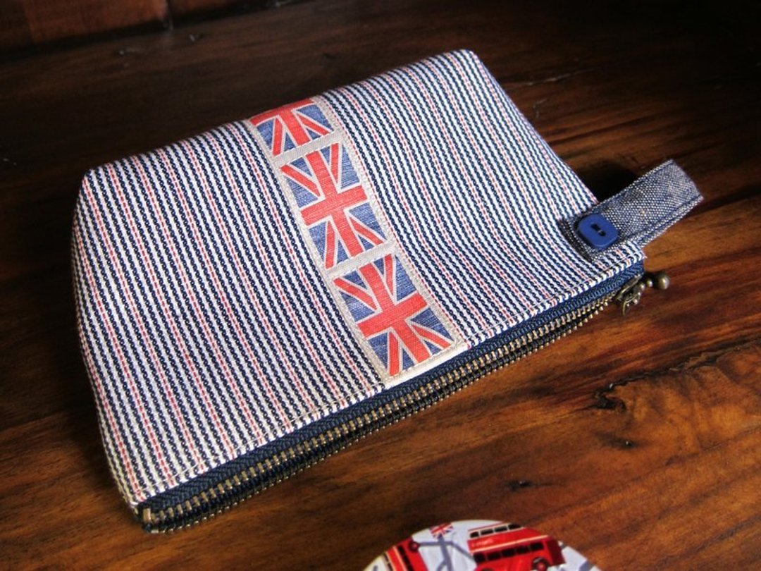 限量英国国旗拉炼万用包 - 其他 - 其他材质 蓝色