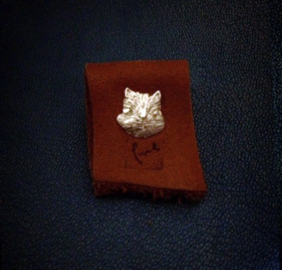 emmaAparty纯银耳环:Mini猫(单只贩售) - 耳环/耳夹 - 纯银 