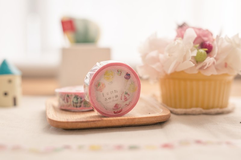 ＊Zoe's forest 3号和纸胶带-夏日甜点 - 纸胶带 - 纸 粉红色