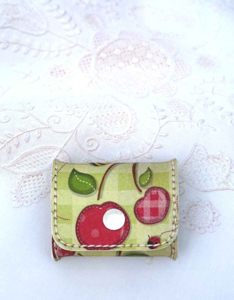 手缝皮革零钱包 - 零钱包 - 真皮 