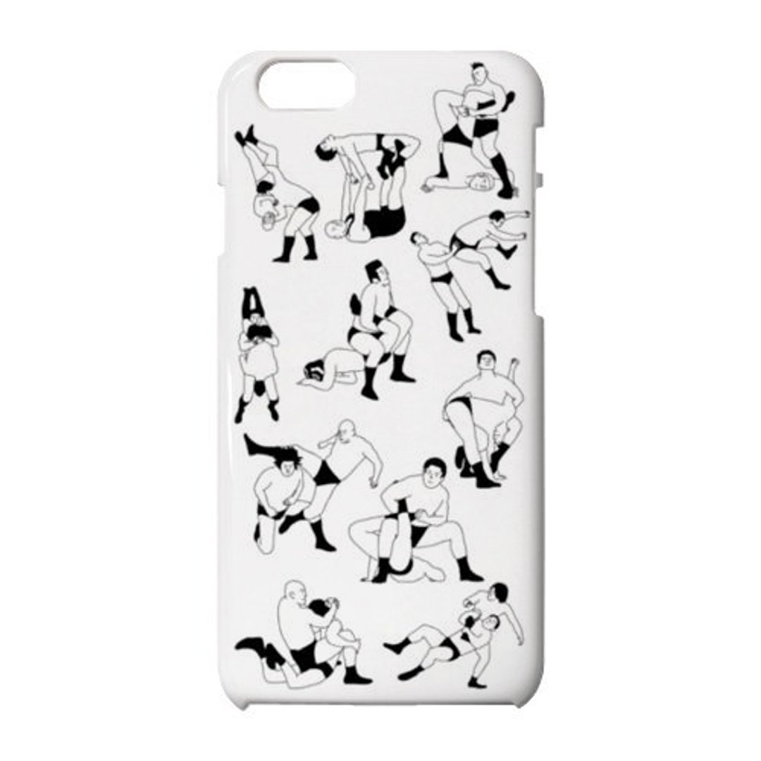 Wrestling2 iPhone case - 其他 - 塑料 白色