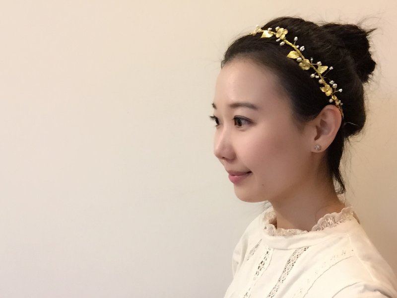 BeccaFico新娘饰品_金色发饰 - 发饰 - 宝石 金色