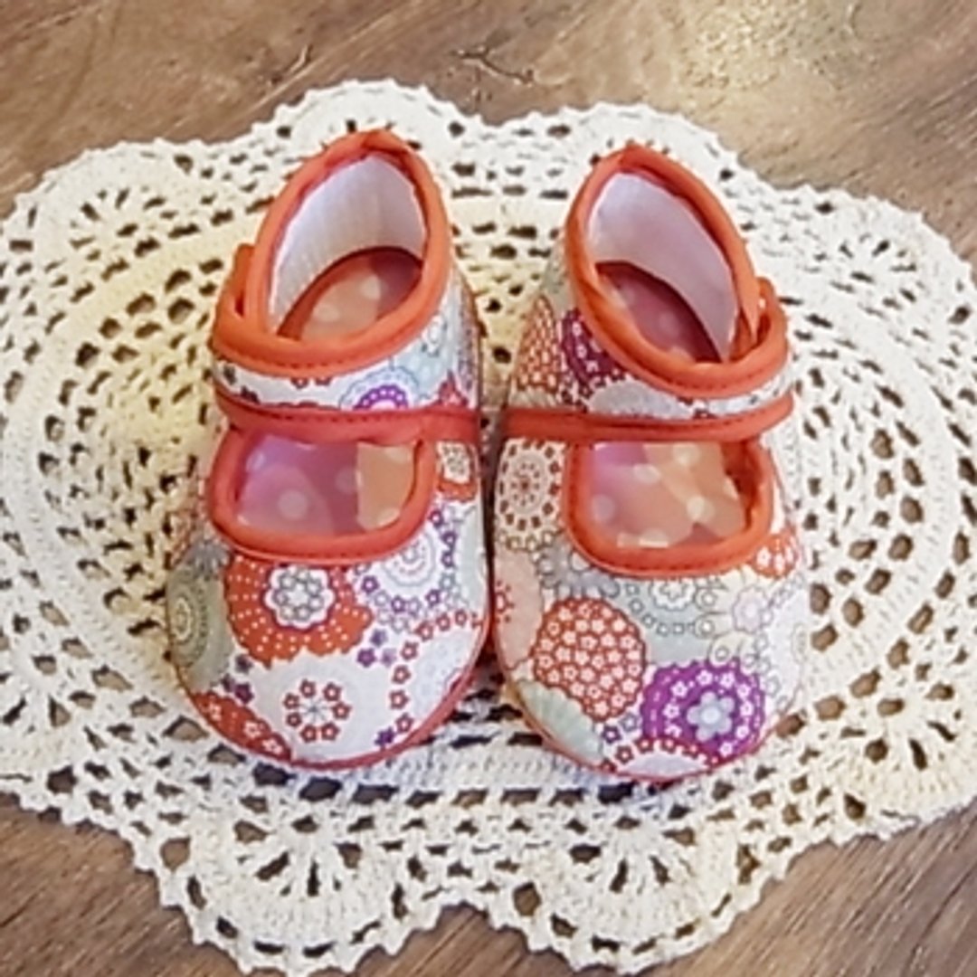 baby红花鞋鞋(新春拜年鞋、追加上市) - 婴儿鞋 - 其他材质 红色