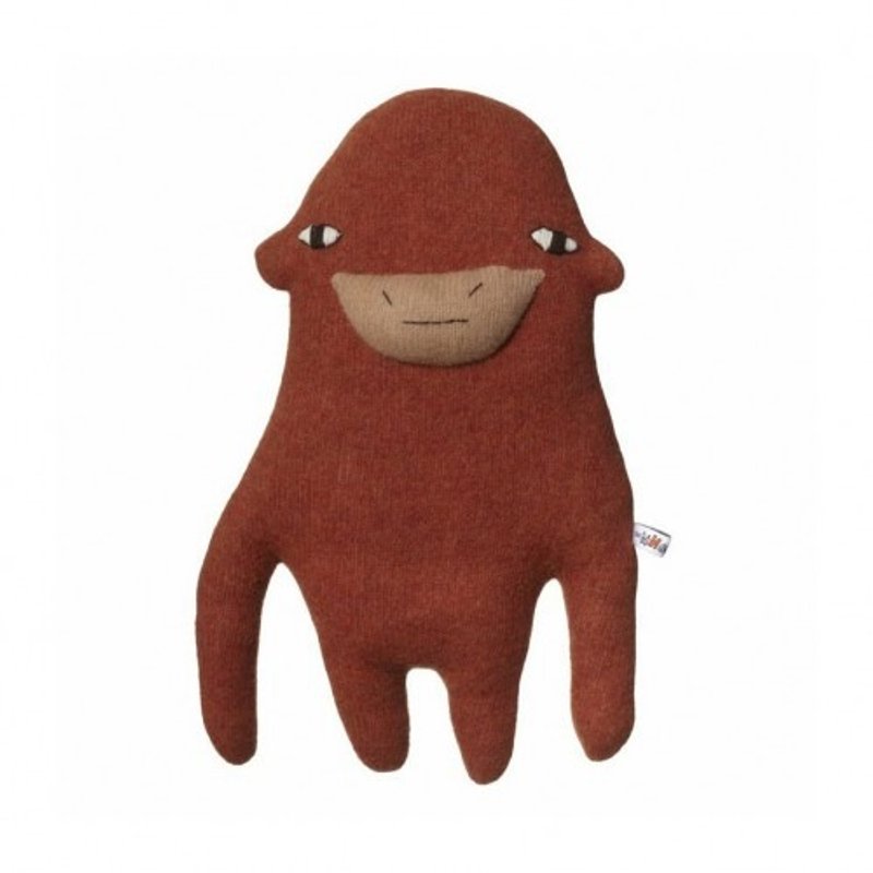 Bruce Monkey 纯羊毛玩偶 | Donna Wilson - 玩偶/公仔 - 羊毛 咖啡色