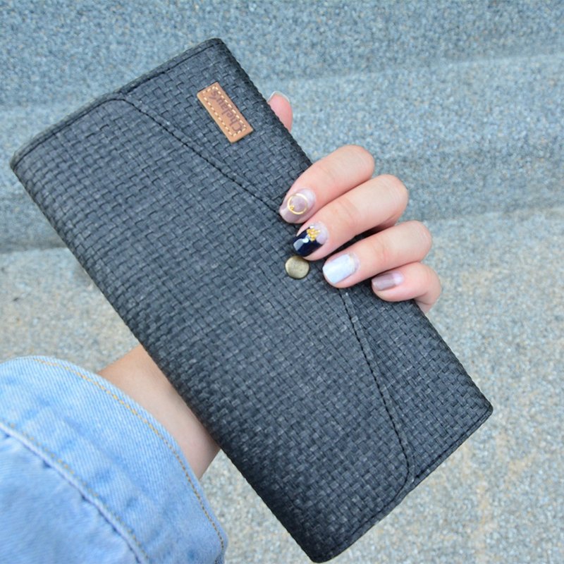 女用长夹Long Wallet│天然防泼水│纸纤 - 皮夹/钱包 - 纸 