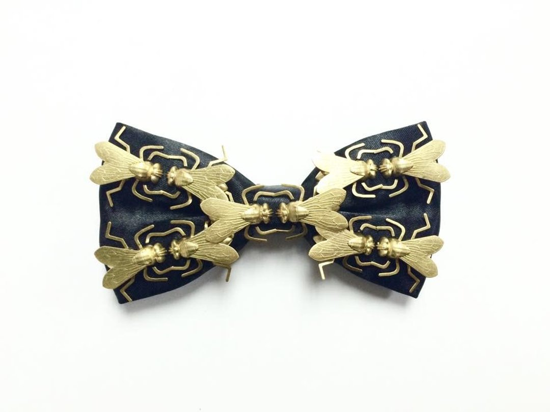 金苍蝇煲呔 Bowtie - 领带/领带夹 - 其他材质 