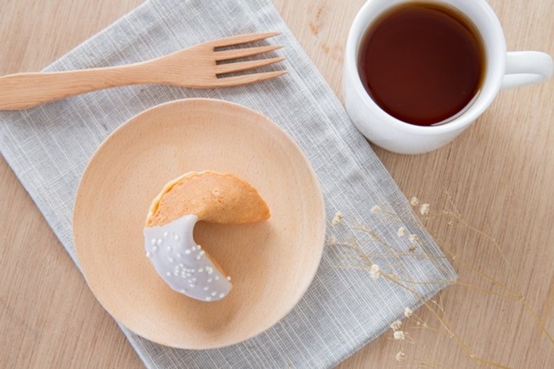 没有你在的365天就像一年那么长  派对小甜点【紫芋情迷幸运饼】 - 手工饼干 - 新鲜食材 紫色