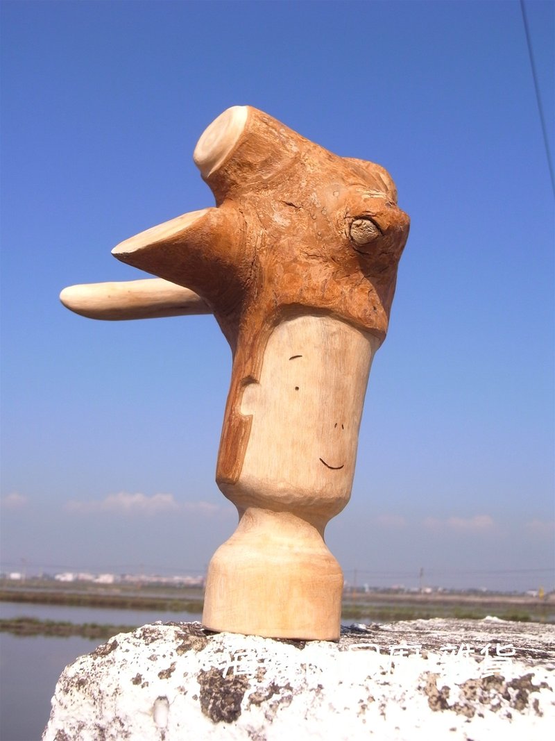 樟树木雕创作 - 羊男的迷宫 - 摆饰 - 木头 咖啡色