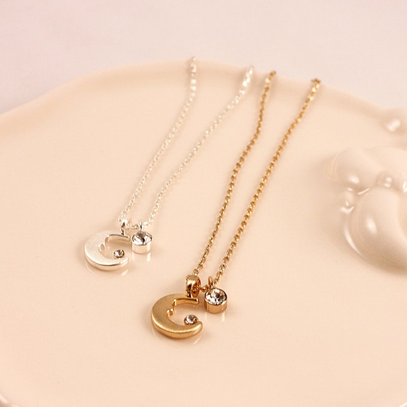 【Moon】精品配饰礼卡 - 项链 - 其他金属 金色