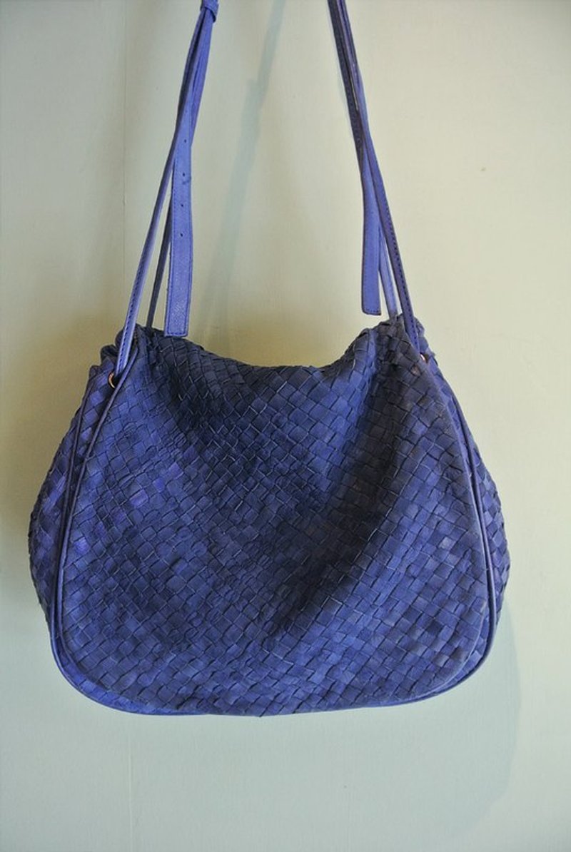 不得了蓝小羊皮包 - 侧背包/斜挎包 - 真皮 