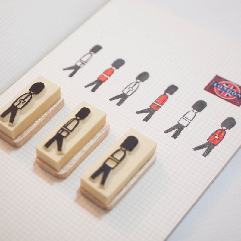 UK Traveling 小卫兵 - 印章/印台 - 其他材质 