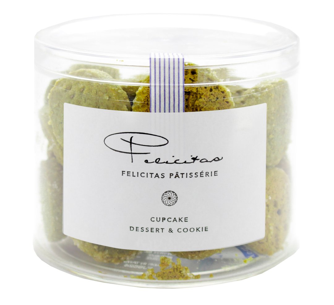 Felicitas Pâtissérie 抹茶酥饼 Sablés Matcha - 手工饼干 - 新鲜食材 绿色