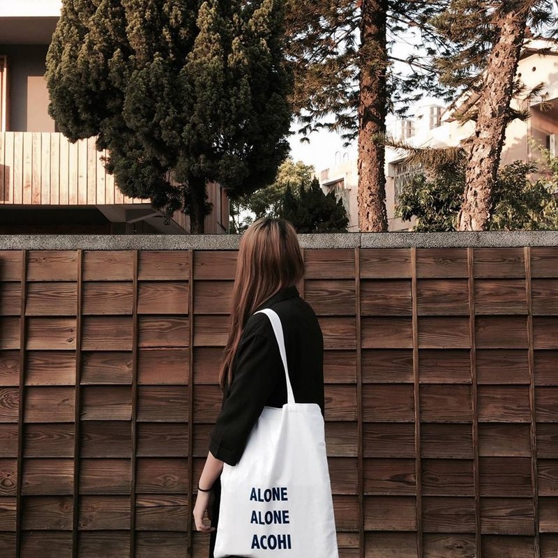 ACOHI ALONE BAG - 侧背包/斜挎包 - 其他材质 白色