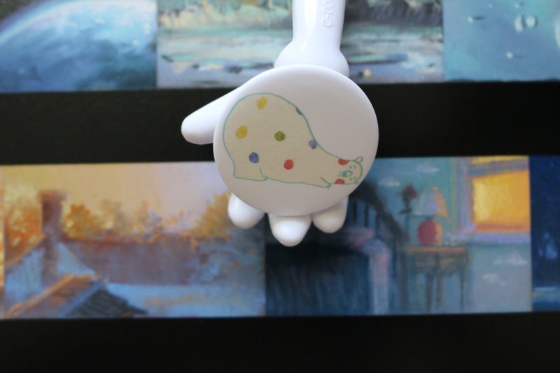 ≡ 期间限定 ≡ 阿斑翘屁屁 / 徽章 - 徽章/别针 - 塑料 