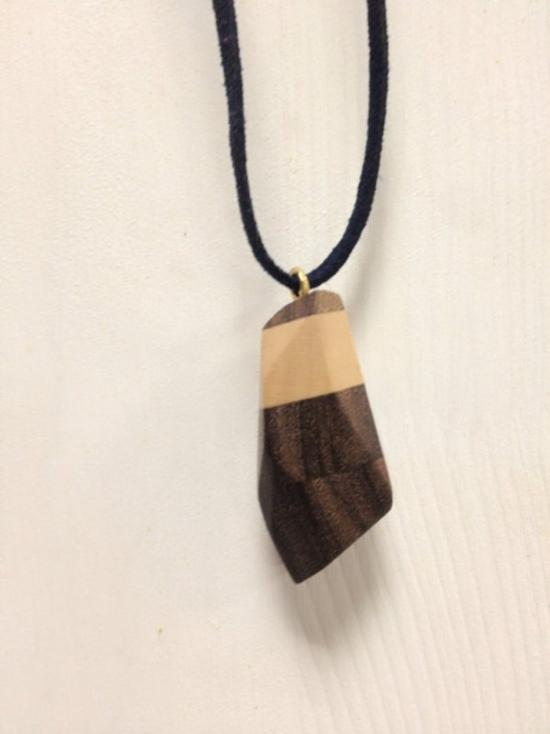 Random - 2 - 项链 - 木头 咖啡色