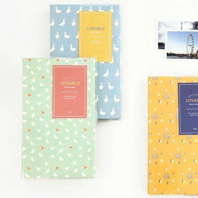 Dessin x GMZ-缤纷乐拍立得相本V2(84张)-小鸟(抹茶绿),GMZ01523 - 相簿/相册 - 塑料 绿色