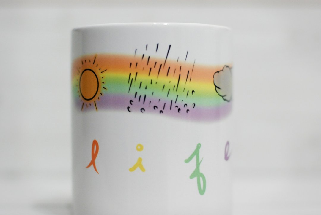 马克杯-life - 咖啡杯/马克杯 - 瓷 白色