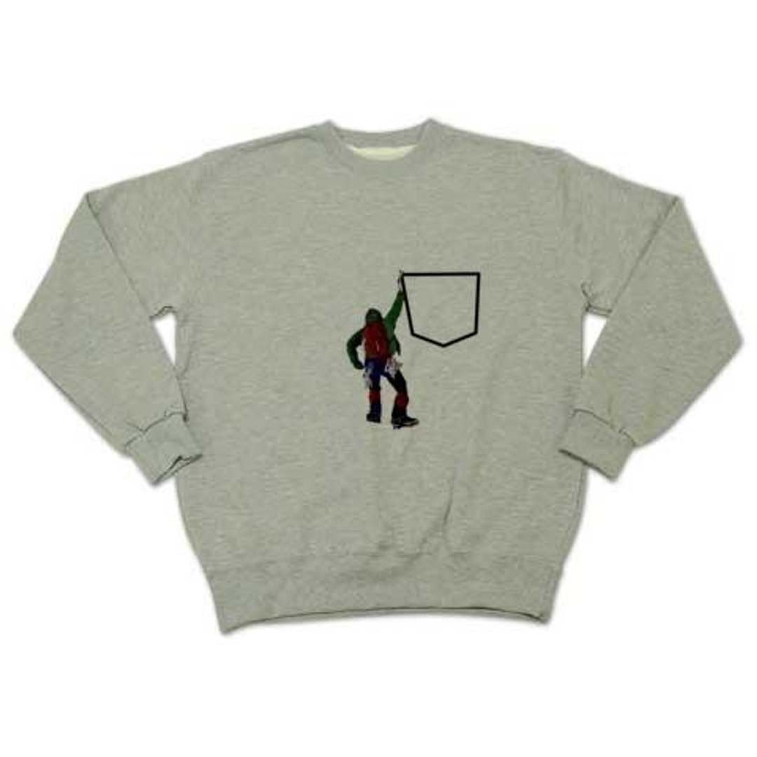 pocket climbing (sweat) - 男装上衣/T 恤 - 其他材质 