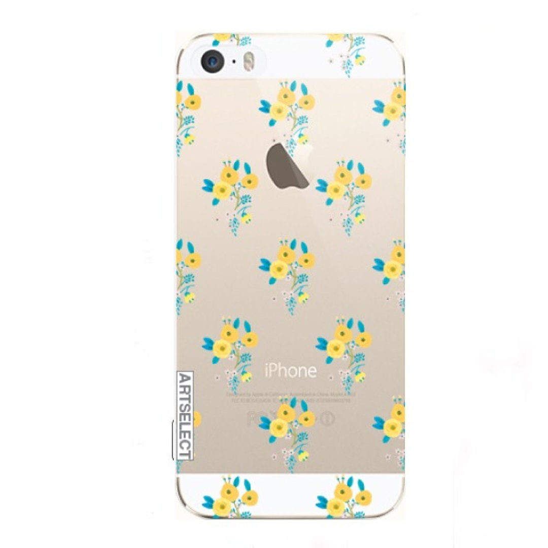 女孩寓所 :: Artselect x iphone 5/5s 透明手机壳-黄花 - 手机壳/手机套 - 塑料 黄色