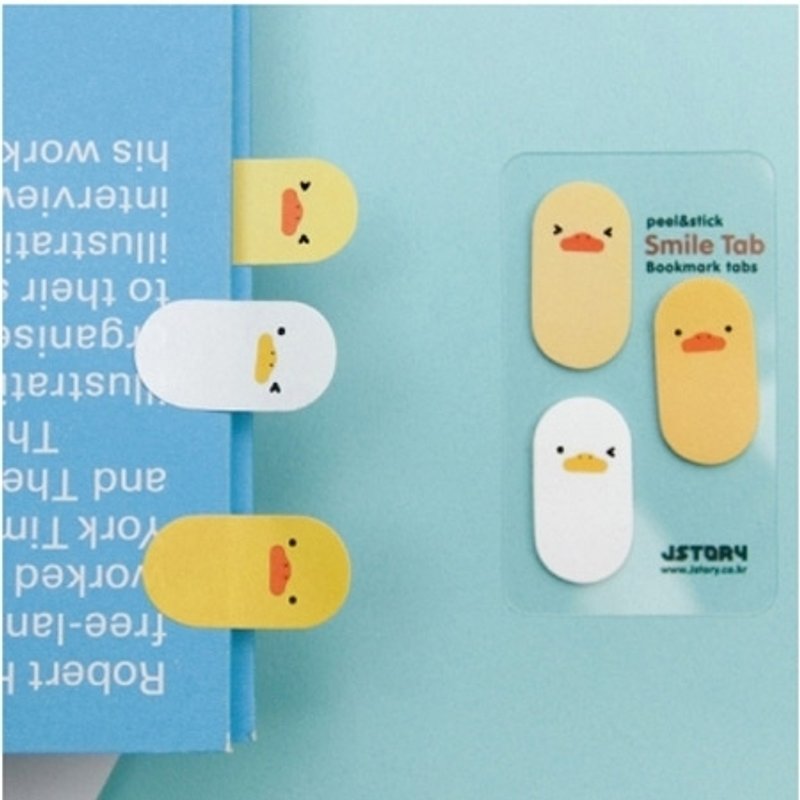 Dessin x JSTORY-Smile标签贴-小鸭子,JST14426 - 贴纸 - 纸 多色