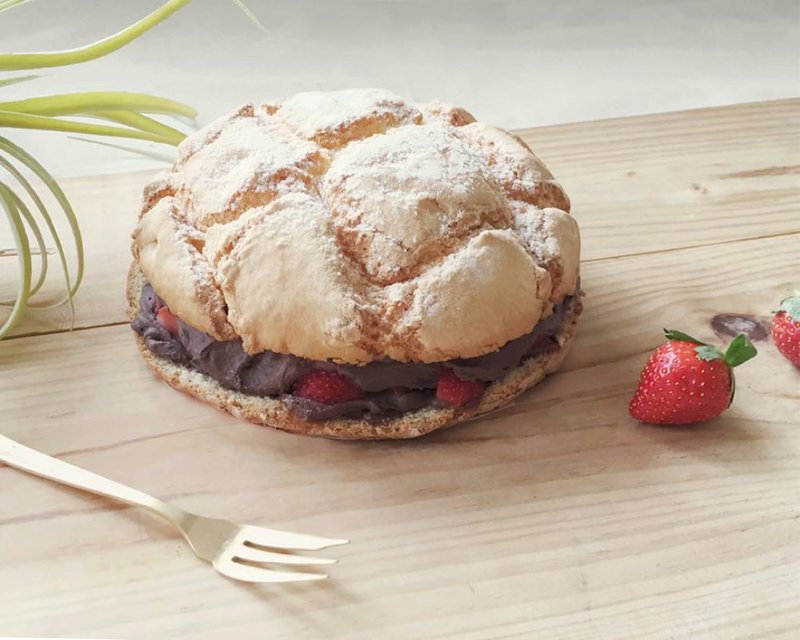 【天使的汤匙】 草莓巧克力黛莉丝蛋糕 *浓味* - 咸派/甜派 - 新鲜食材 红色