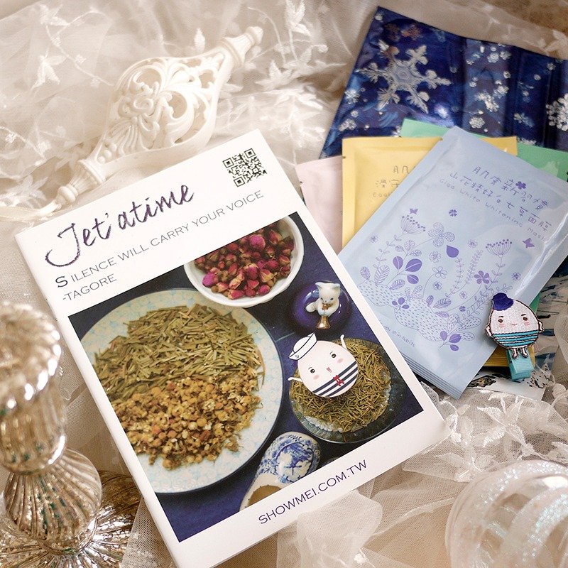 [新年交换礼物组合]肌肤新习惯四种面膜组合+笔记本(任选)+煮蛋发夹 - 其他 - 纸 多色