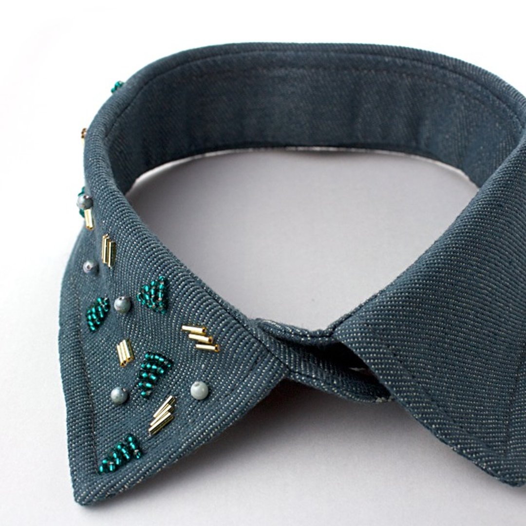 With collar (geometry) - 其他 - 其他材质 蓝色