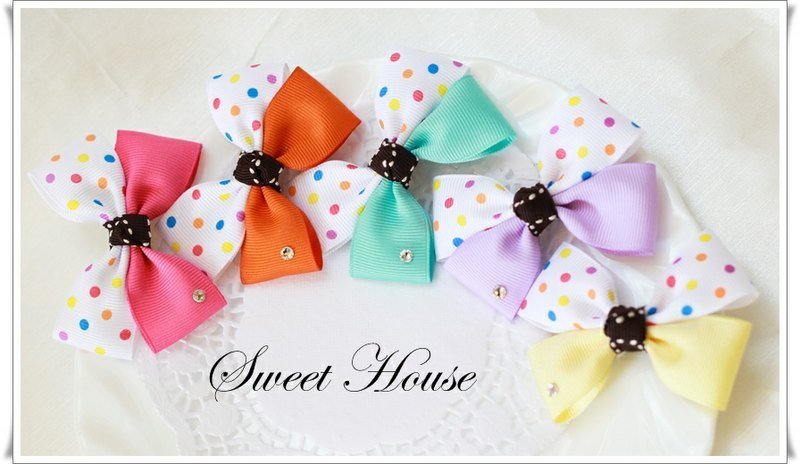 马卡龙系列 发夹 - 围嘴/口水巾 - 其他材质 多色