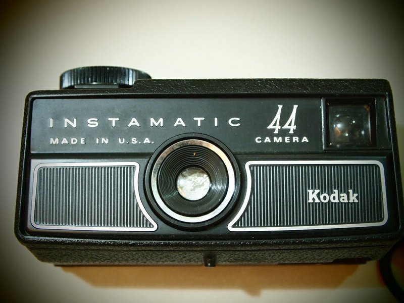 1970年古董Kodak 美国老相机 底片为126  - 相机 - 其他材质 黑色